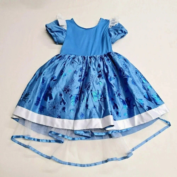 Disney Store Alice In Wonderland Dress - Girls 5/6 - Picture 5 of 7